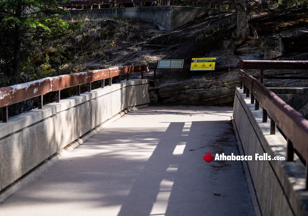 Athabasca Falls Walkway Overlooks
