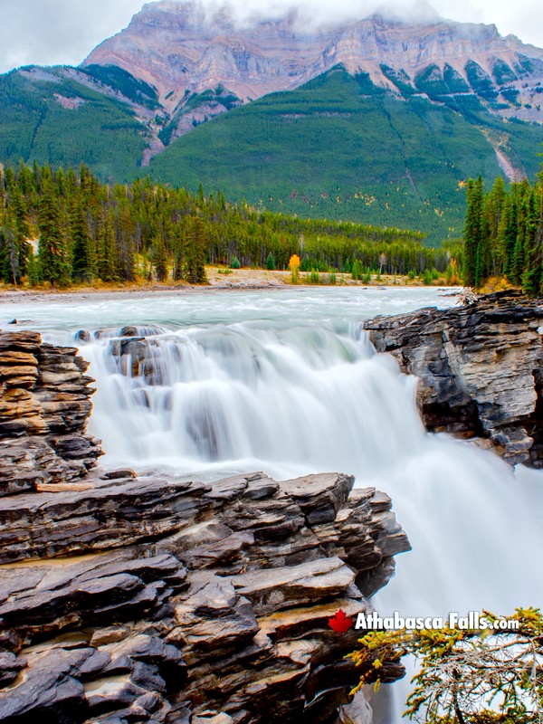 About Athabasca Falls