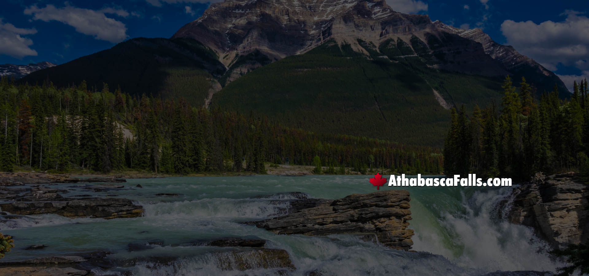 Athabasca Falls Photo | Waterfall Wall Art | Canadian Mountain Photography | Canadian Rockies Photo | top Banff Wall Art | Jasper Wall Art