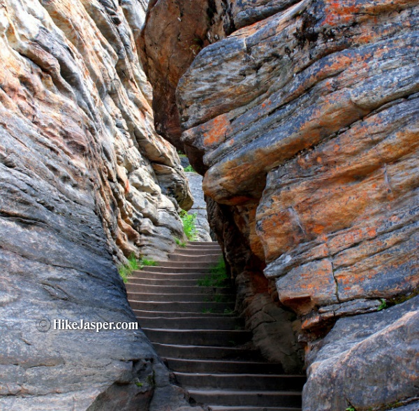 Athabasca Falls Stairs